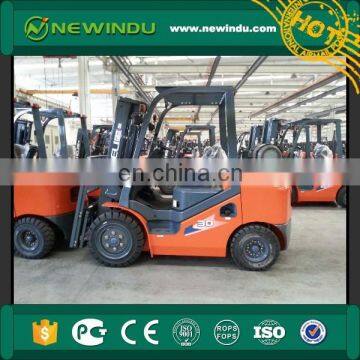 HELI 1.5T Small Gasoline / LPG Manual Hand Forklift Trucks CPQYD15