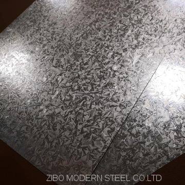 China Factory GI Hot Dipped Galvanized Steel Coil DX51D Regular Spangle Bright Surface photo-2