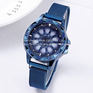 3ATM Water Resistant Rotating Feature Alloy Quartz Watch Ladies Fashion Watch OEM Jewelry watch