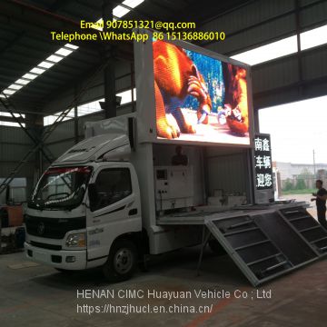 4.2 m led display mobile  advertising for trucks