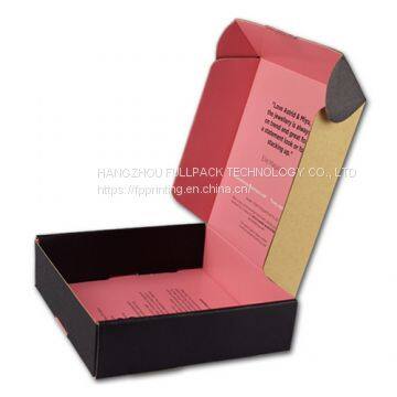 Full Color Print E or F Flute Corrugated Paper Packaging Boxes photo-2