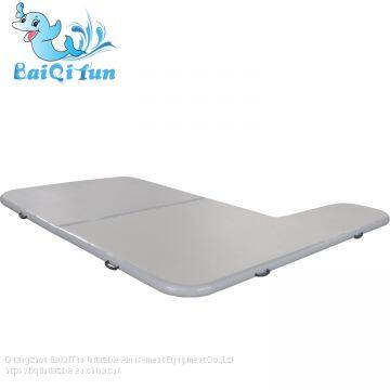 DWF inflatable air track portable inflatable gymnastics mat cuatom inflatable gym mat