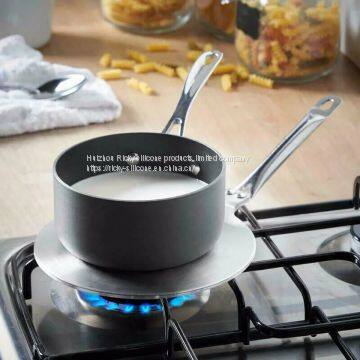 Pan Household Supply Pad Heat Diffuser For Gas Kitchen Utensils Cook Ring Wooden Handle Insulation Stove Coffee Induction Cooker photo-5