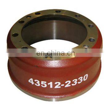 43512-2330 brake drum rear for Japanese truck