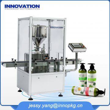 PLC control liquid soap filling machines