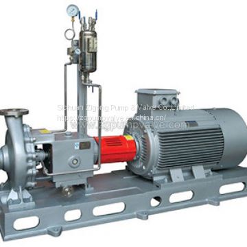 Horizontal chemical process pump