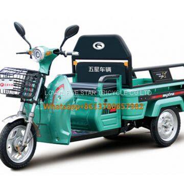 Electric tricycle trike cargo loader three wheeler