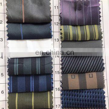 100% polyester jacquard taffeta fabric 190t 210t lining fabric