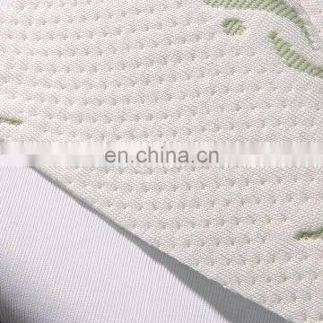 Waterproof Laminated Fabric With 220GSM Bamboo Jacquard Cloth (40%bamboo 60%poly) +0.015mmTPU+70gsm 100%poly Knitting Fabric photo-3