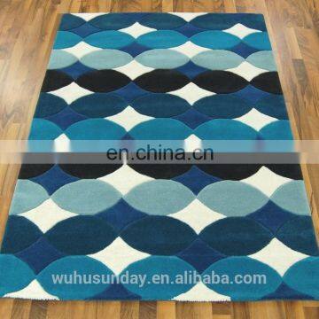 100% polyester Hand tufted Rug on alibaba china