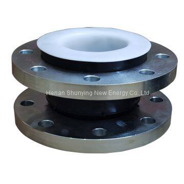Henan Shunying Galvanized Carbon Steel Flange Rubber Expansion Joint With PTFE Liner photo-4