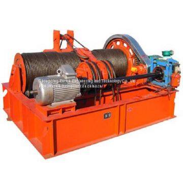 Heavy Duty Double Lifting Point Double Drum Electric Wire Rope Winch Type Sluice Gate Hoist for Pulling Steel Gate Tail Water Radial Gate Hoist for Dam Hydropower Power Station photo-2