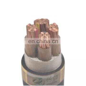 Copper low voltage xlpe armoured cable 4 core 240mm2 medium voltage pvc insulated armoured power cable