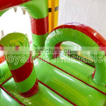 Air Castle Inflatable Crocodile Bouncer Castles Kids Jump Bounce House With Slide photo-4