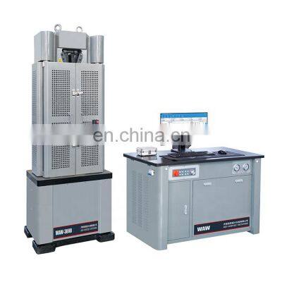 WAW-1000D UTM 1000kN 100Ton  Hydraulic Universal Mechanical Tensile Testing Machine