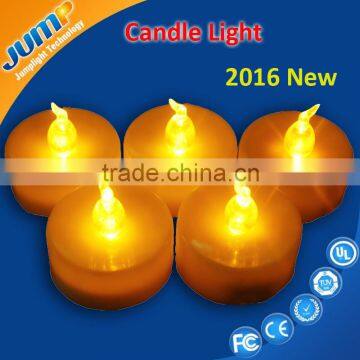 Flicker flame indoor solar candle light light candle for wedding birthday party