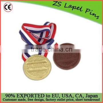 Custom quality free artwork design Chocolate Medal