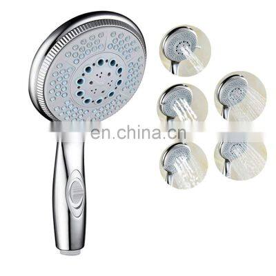 Multi function 5 inch bath high quality air adjustable 6 spray shower head