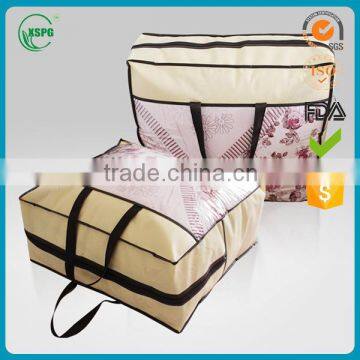 Custom High Quality Recyled Plastic Pvc Bedding Packaging Quilted Bags/Bag with Zipper