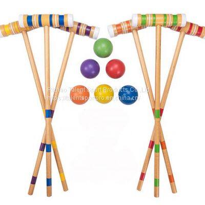 Adult Garden Croquet Game Set