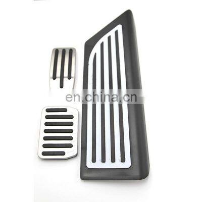 Car Interior Parts Pedal Pad for Tesla Model 3 Auto Aluminum Alloy Brake Pedals Foot Rest Covers