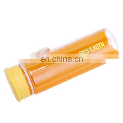 2021 Factory Price 400ml Plastic Drink Bottle Red Earth Customized Water Bottle With Holder Tritan Material Eco Friendly photo-4