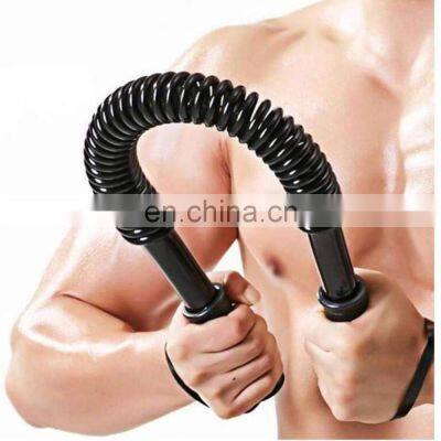 Power Twister Flexible Strength Chest Arm Rod Exerciser Hand Gripper Spring Bar Strengthens Biceps Shoulders Fitness Expander