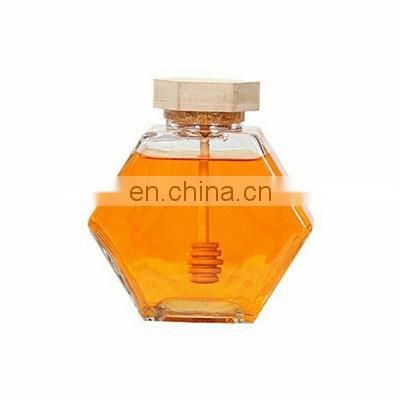 Factory cheap price price round glass jar organic raw pure natural honey