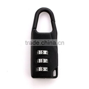 Resettable combination padlock