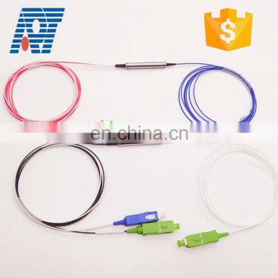 Factory Supply WDM 1310 / 1490 / 1550nm Fiber Optic Coupler, Optical Fiber Splitter Loss Wdm Optic Transport photo-5