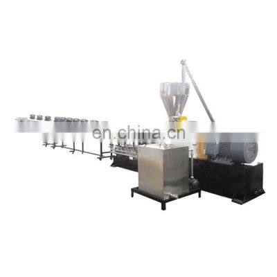 biodegradable compounding machine plastic granules making machine twin screw extruder