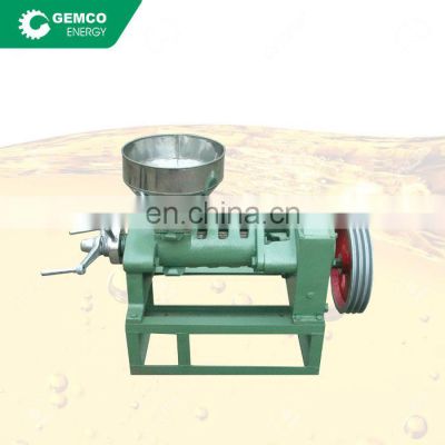 Mini ben mongongo tobacco seed oil press machine