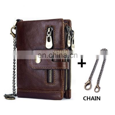 Genuine Cowhide Men Wallets Leather Coin Purse Male Cuzdan Portfolio Portomonee Small Mini Wallets Pocket Wallet Men Fashion