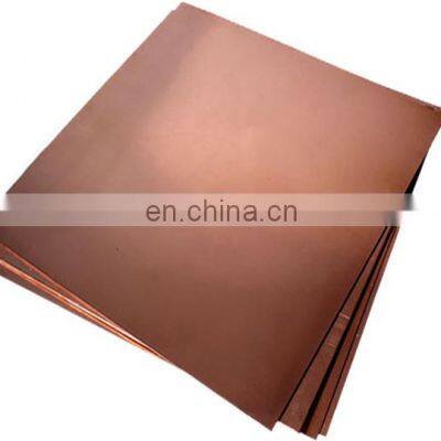 600mm Copper Plate coil / Mpa 275 Copper Sheet made of bronze Price Per Kg