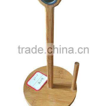 bamboo paper towel holder kitchen bamboo holder