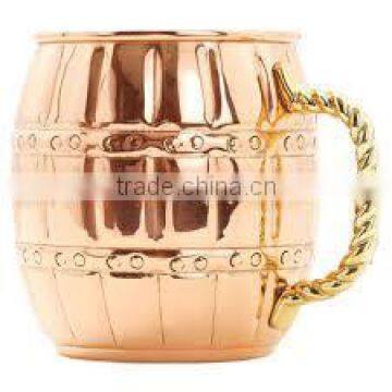Food Safe Metal Mugs Manufacturer Moscow mule copper mug/Moscow mule copper Mugs /solid copper mug