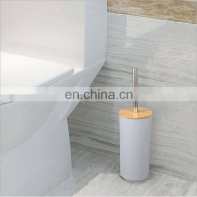 Modern European Style Household 6 Pieces Bamboo Lid Plastic Bathroom Sets Luxury Bathroom Accessories for Hotels photo-5