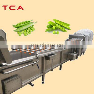 Quick-frozen green peas processing production line/Green bean processing