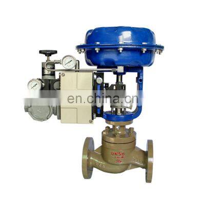 Pneumatic Water Steam Globe Valve Pneumatic Actuator Diaphragm Control Valve With Positioner photo-4