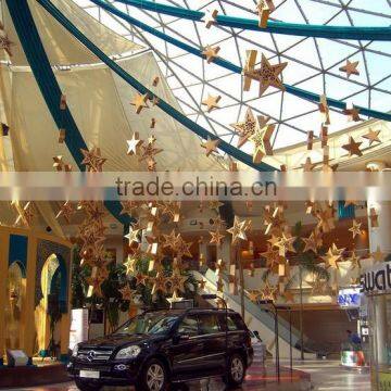 star decoration ramadan eid decoration for shopping mall