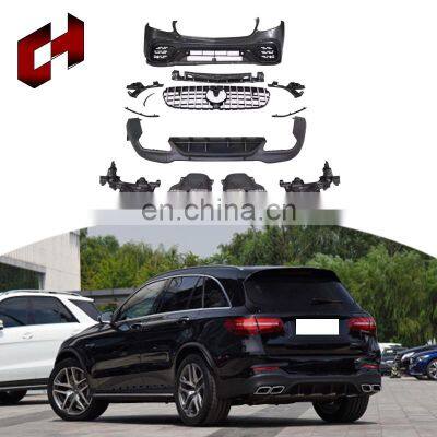 CH Automotive Accessories Hood Roof Spoiler Brake Turn Signal Car Conversion Kit For Mercedes Benz Glc X253 15-19 To Amg Glc63