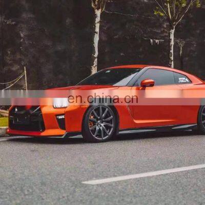 Runde Upgrade To 17+ GT-R PP Material Car Bumper Side Skirts Engine Hood Front Rear Lights Body Kit For Nissan GTR R35 2008+ photo-4