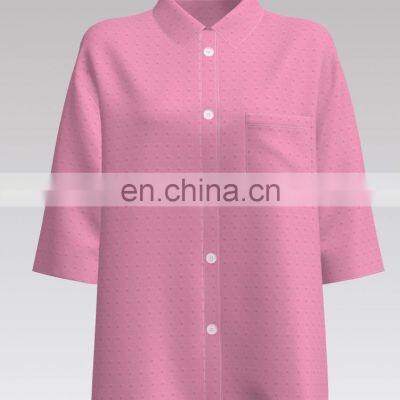 Super Comfortable Cotton Single Jersey Fabric Plain Dyed Woven Fabric For Dress photo-2