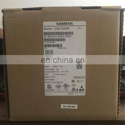 1PCS New Original Siemens 6SL3210-1KE21-3AB1 SINAMICS G120/110 series inverter 3AC 380-480V