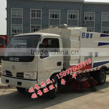 New Cheaper Price Sweeper Tucks Dongfeng 5000L Street Cleaning Machine Trucks For Sales