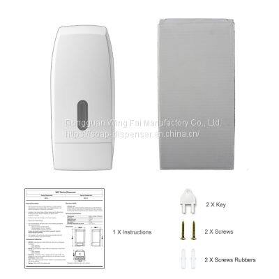 500ml High-quality Liquid Spray Alcohol Gel Wall Mounted Manual Soap Dispenser For Public Places photo-5