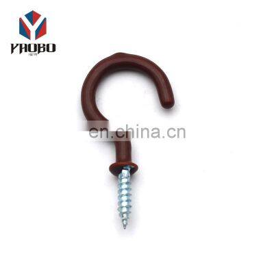 Customized Open Eye Screw Hooks Decorative House Metal Ceiling Cup Hook Screw