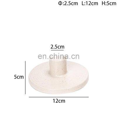 Wholesale Cheap Products Nordic INS Creative Home Decor Candle Jars Ceramic Candle Holder photo-5