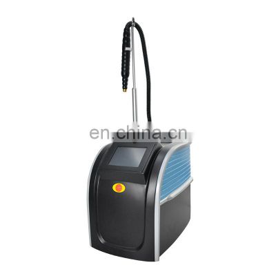 Portable picosecond carbon peel black doll 1320nm tattoo removal machine for salon