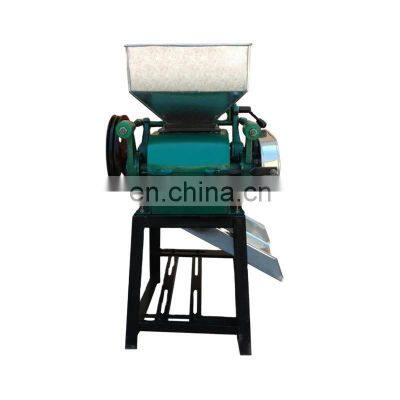 Small barley roller crusher barley grinding crushing machine